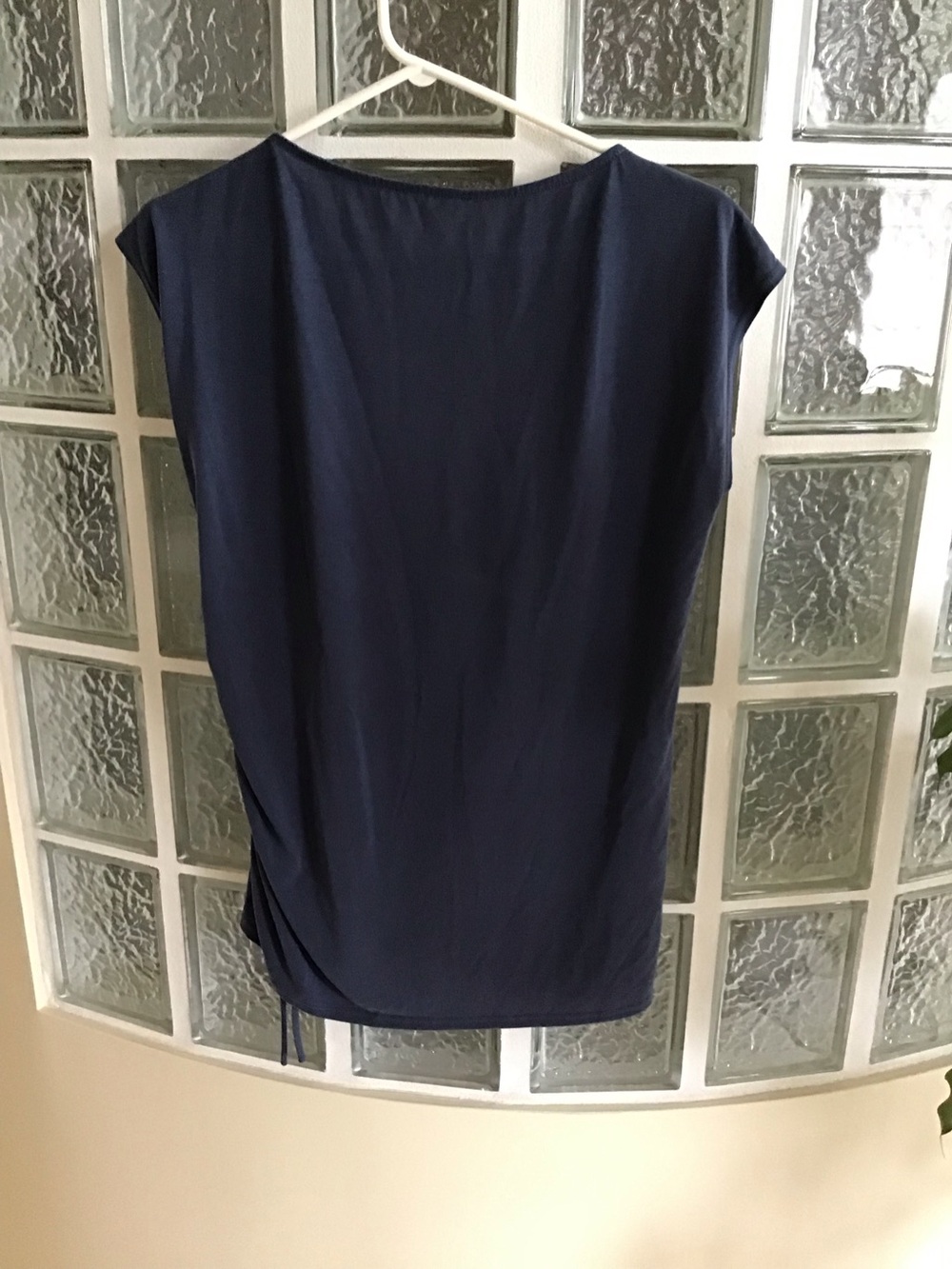 Navy Ruched Top - Picture 4 of 4